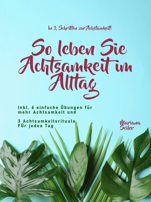 cover image of Achtsamkeit